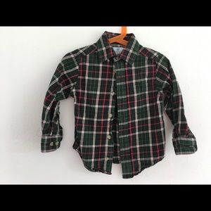 Long sleeve button collared shirt- Class Club 2T
